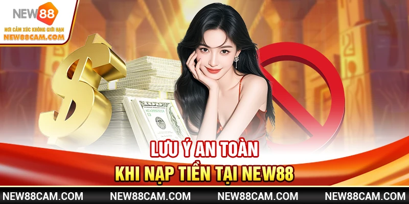 Nạp tiền New88 nhanh chóng – Hướng dẫn chi tiết & an toàn 2025 4 Lưu ý an toàn khi nạp tiền tại New88