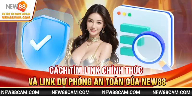 Cách tìm link chính thức và link dự phòng an toàn của NEW88