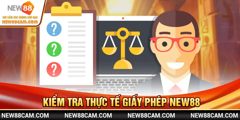 Kiểm tra thực tế giấy phép New88