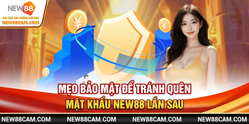 Mẹo bảo mật để tránh quên mật khẩu New88 lần sau